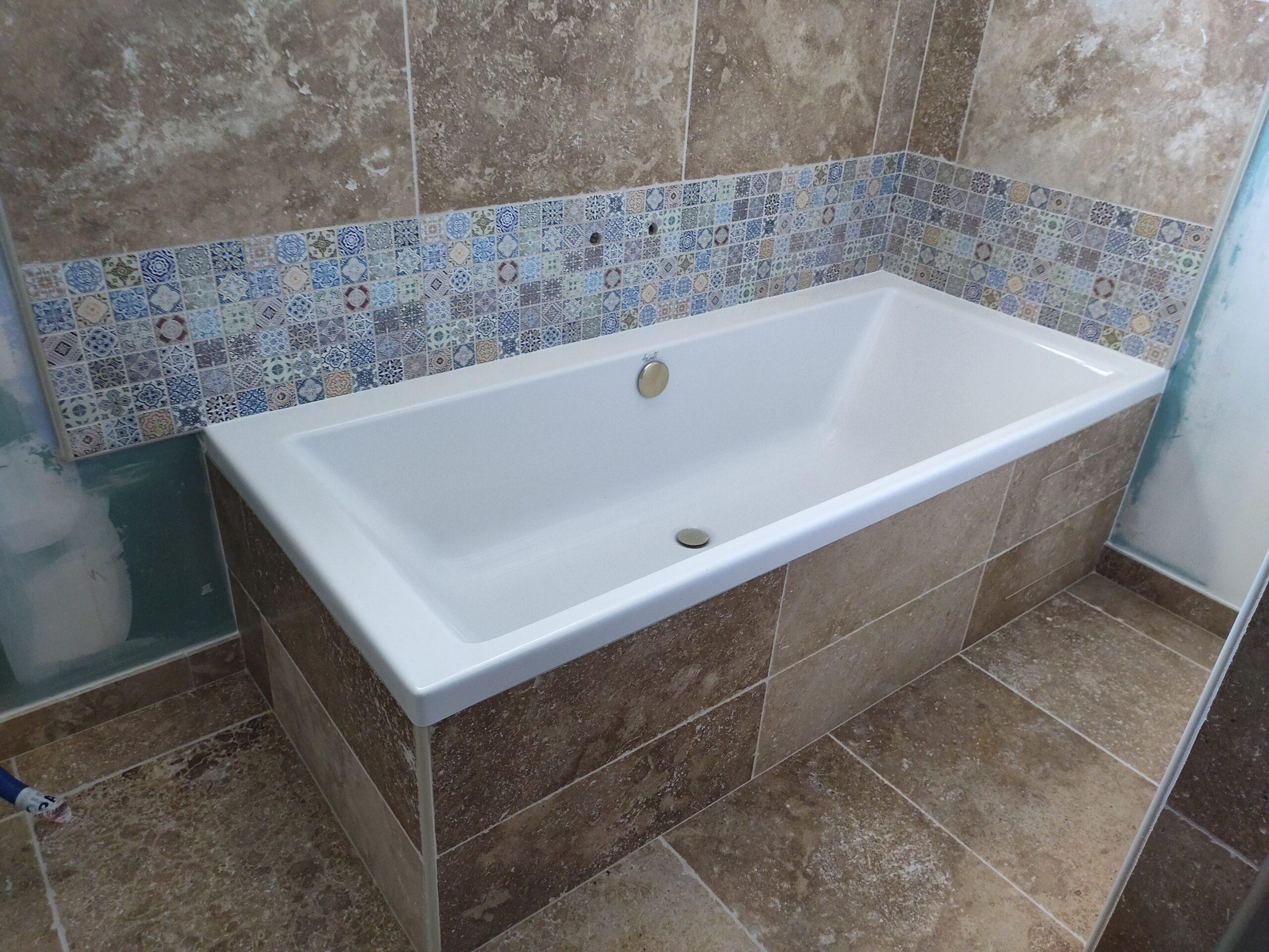 Carreleur salle de bain - Habillage d’espace douche