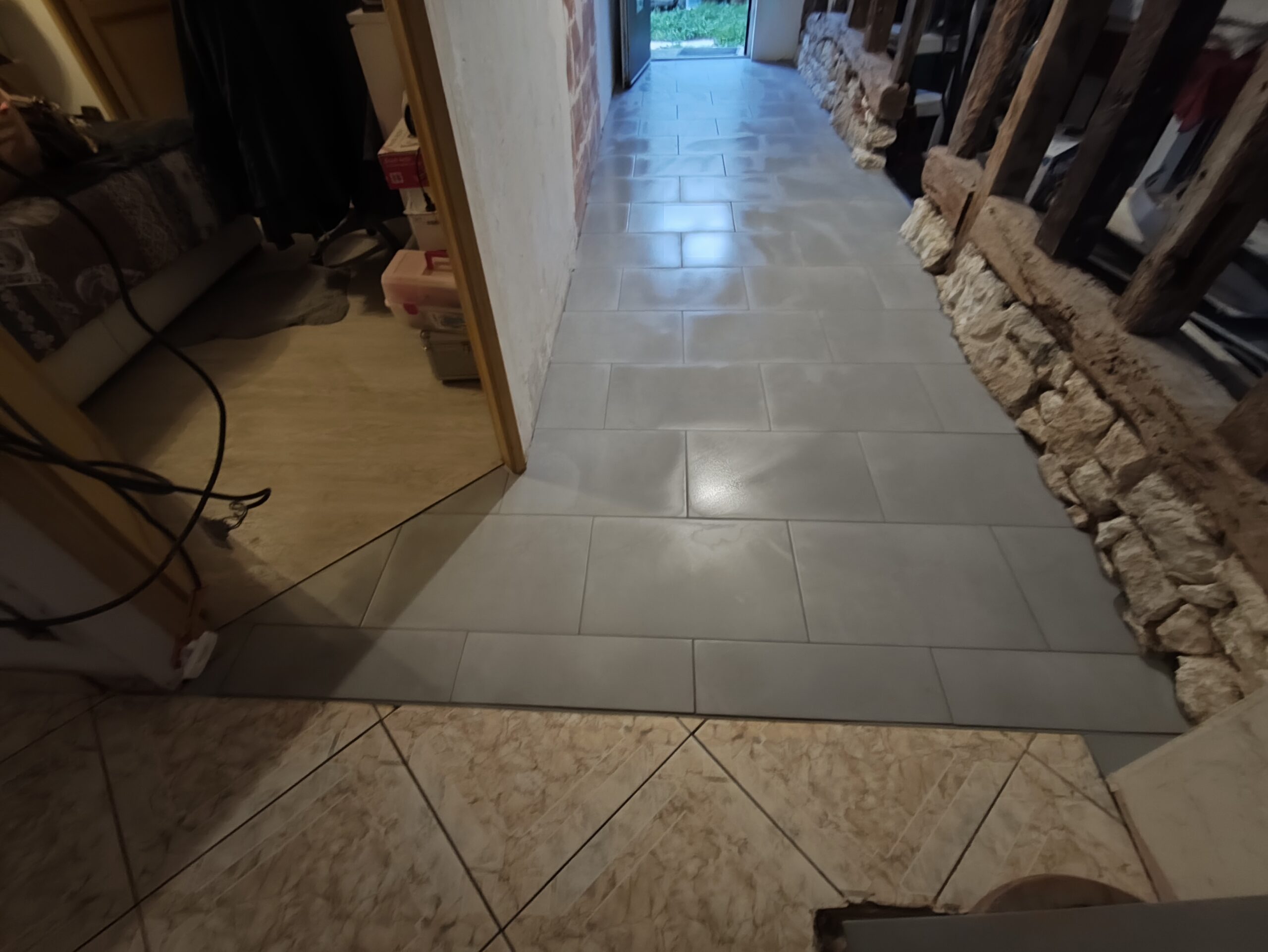 Carreleur extérieur - Revêtement de dalle extérieure<br />
 